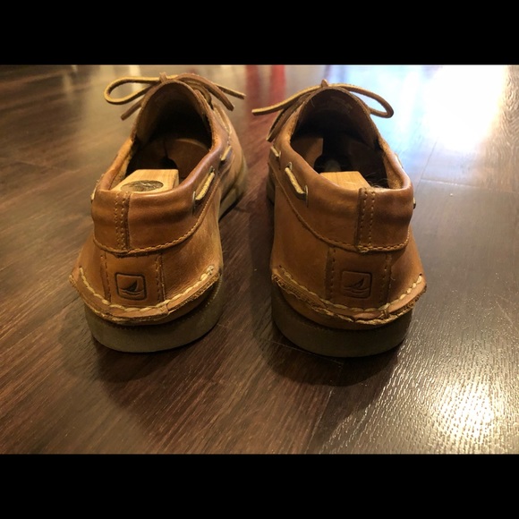 Sperry Docksider Leather Boat Shoes - Picture 3 of 5